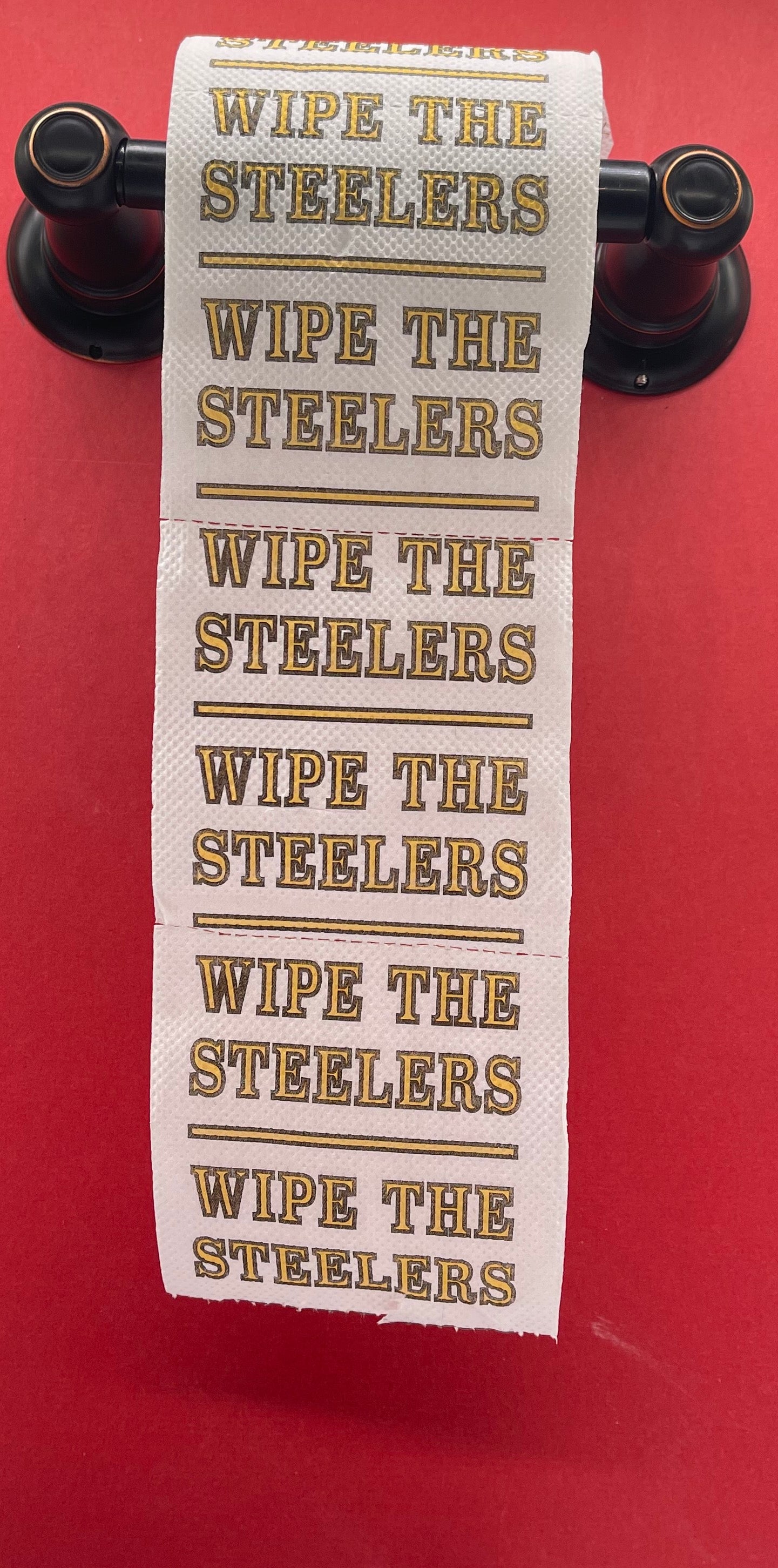 Wipe The Steelers Toilet Paper - 4 Pack
