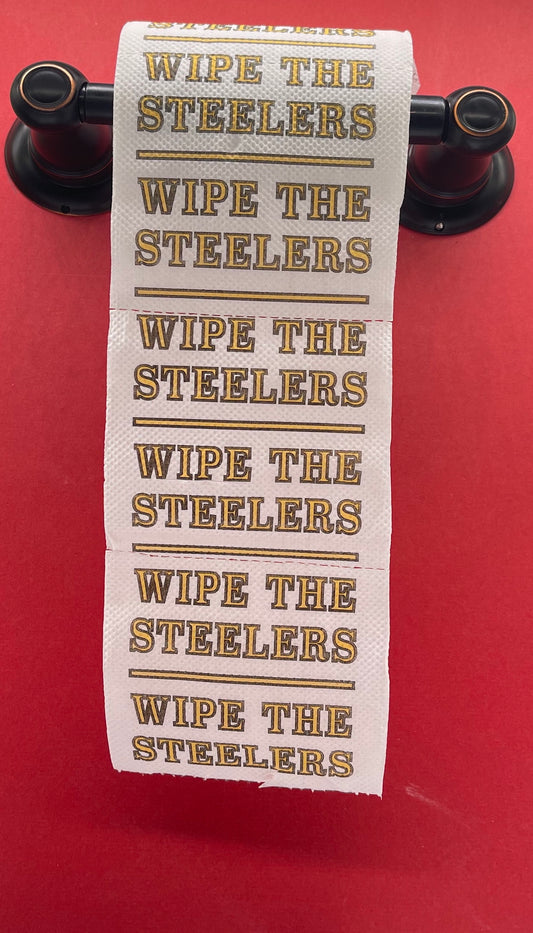 Wipe The Steelers Toilet Paper - 4 Pack