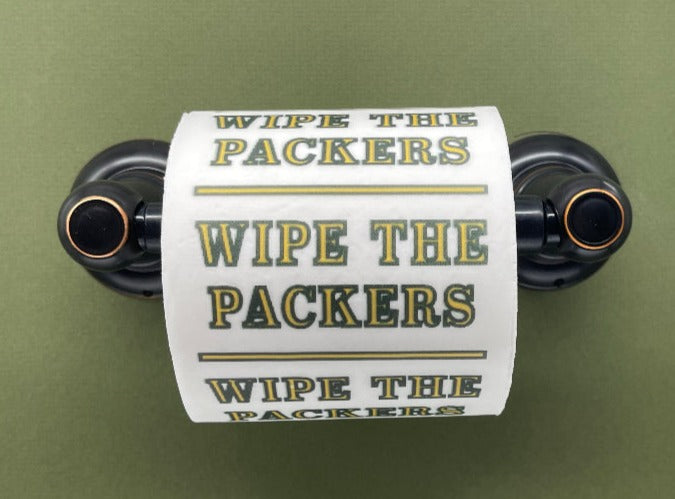 Wipe The Packers Toilet Paper