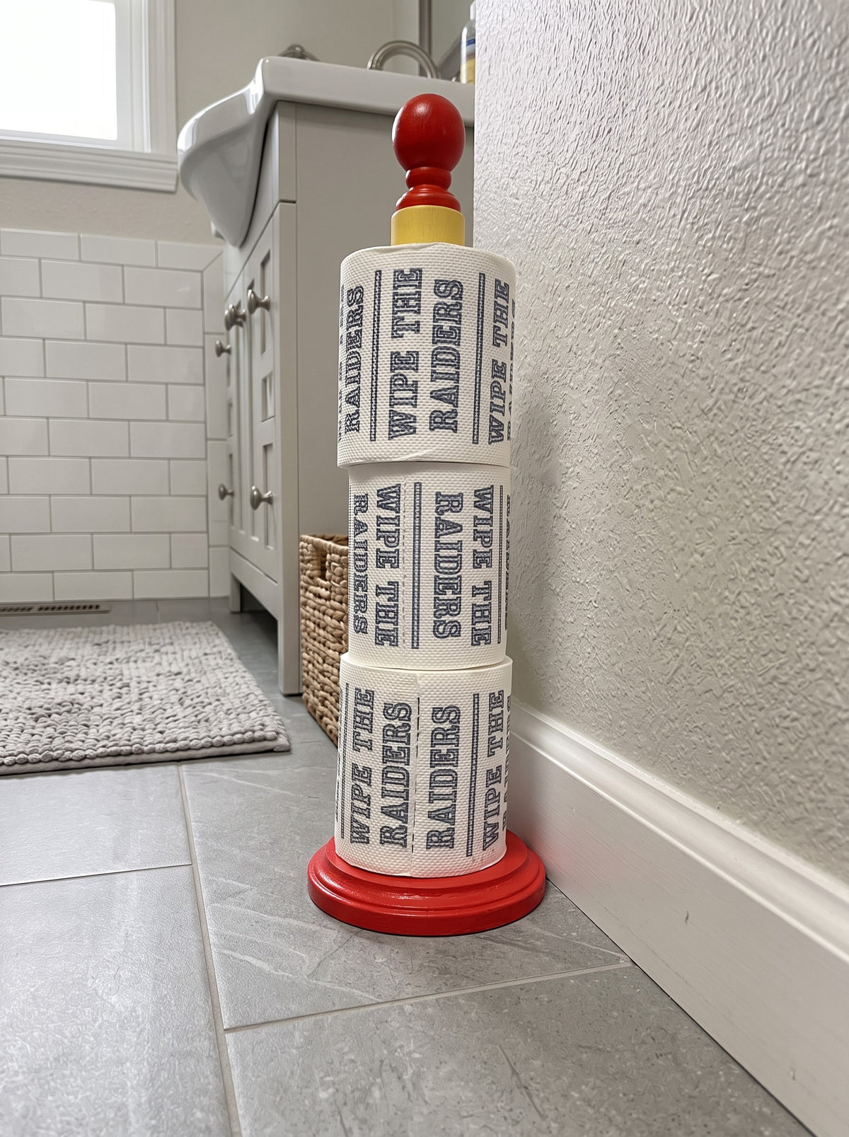 Kansas City Chiefs "Team Wipes" Stand.