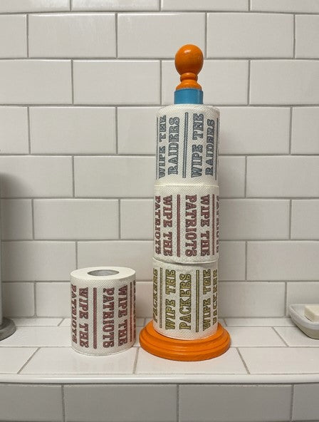 Miami Dolphins "Team Wipes" Stand.
