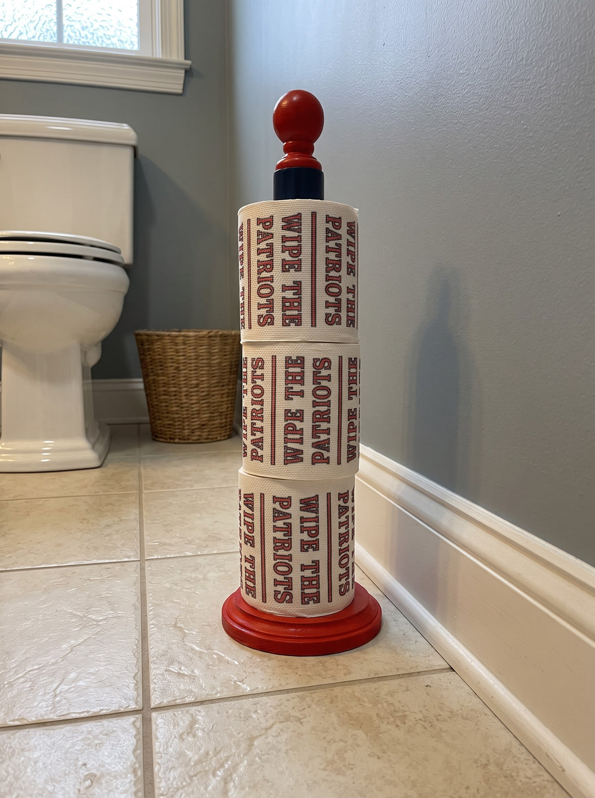 Buffalo Bills "Team Wipes" Stand.
