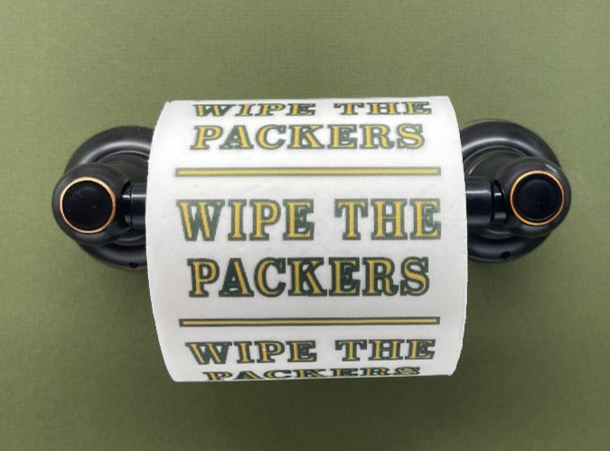 Wipe The Packers Toilet Paper